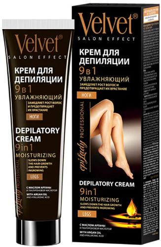 Velvet Крем-депилятор 9 в 1 увлажняющий, 125мл