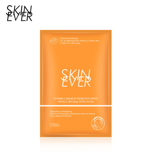 Skin Ever Салфетки для снятия макияжа с витамином С, 1шт