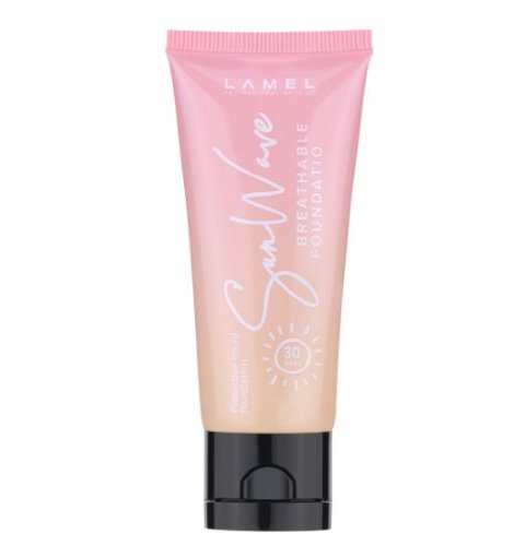Lamel Тональный крем SunWave Foundation with SPF30, №401 бежевый, 40мл