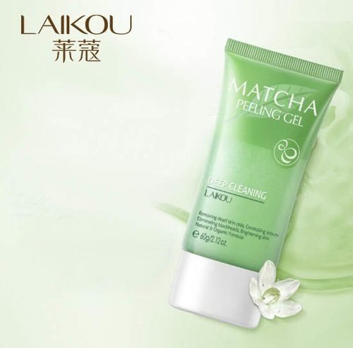 Laikou Пилинг с экстрактом зеленого чая матча Matcha Peeling Gel, 60г