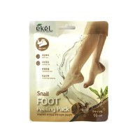 Ekel Пилинг-носочки с муцином улитки Snail Foot Peeling Pack, 40 г
