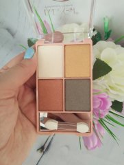 DoDo Girl Тени для век с зеркалом 4 цвета, (01)