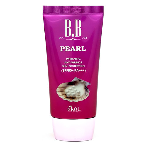 Ekel Крем для лица с жемчугом Pearl B.B Cream SPF50+ PA+++ BB, 50 мл
