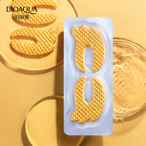 BioAqua Гидрогелевые патчи для кожи вокруг глаз с золотом, 12г