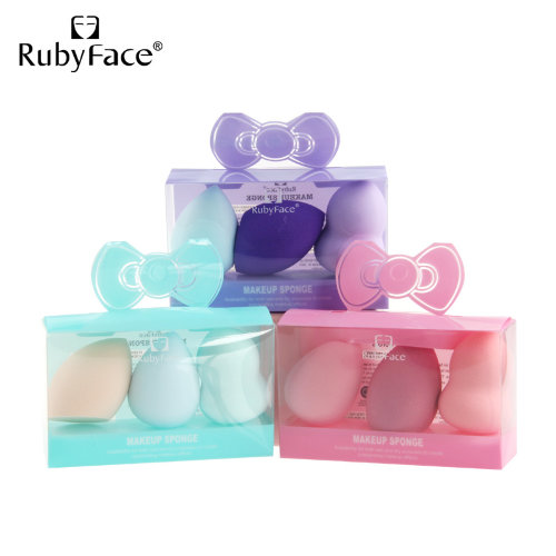 Ruby Face Набор спонжей для макияжа Make Up Sponge, 3шт в наборе