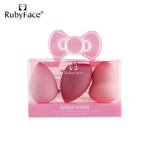 Ruby Face Набор спонжей для макияжа Make Up Sponge, 3шт в наборе