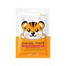 Sadoer Тканевая маска для лица против морщин Animal Tiger, 25г