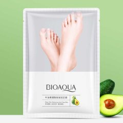 BioAqua Маска-носочки с экстрактом авокадо Avocado Niacinamide Moisturizing Foot Mask, 35г