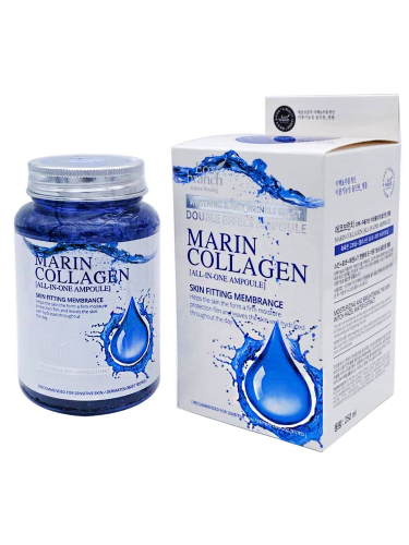 3W Clinic Ампульная сыворотка для лица с морским коллагеном Marine Collagen Ampoule, 250мл
