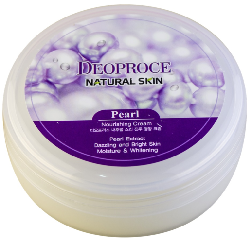 Deoproce Крем для лица и тела с экстрактом жемчуга Natural Skin Pearl Nourishing, 100г