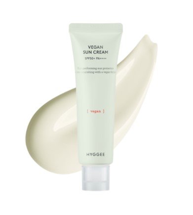 Hyggee Vegan Sun Cream SPF 50+/PA++++ Веганский солнцезащитный крем, 50мл