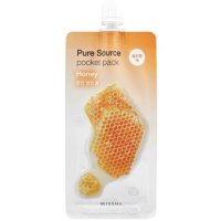 Missha Ночная маска с экстрактом меда Pure Source Pocket Pack Honey , 10 мл