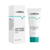 Lanbena Пенка для умывания против акне с экстрактом центеллы Acne Treatment Facial Cleanser Acne Skin, 100г
