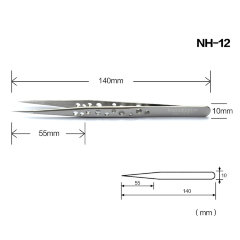Nagaraku Пинцет для наращивания ресниц