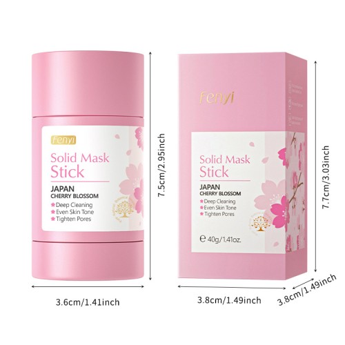 Fenyi Маска-стик для глубокого очищения пор с экстрактом сакуры Cherry Blossom, 40г