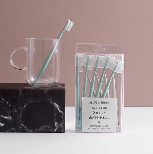 Набор зубных щеток, 18см*10шт