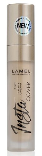 Lamel Консилер Insta Cover, 402 розово-бежевый