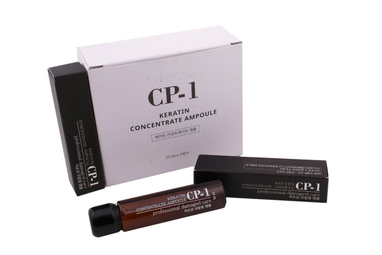 Esthetic House Концентрированная эссенция для волос с кератином Cp-1 Keratin Concentrate Ampoule, 10мл 