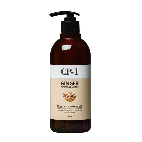 Esthetic House Имбирный шампунь для волос CP-1 Ginger Purifying Shampoo, 500мл 