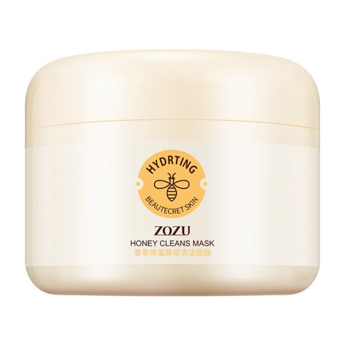 Zozu Увлажняющая маска для лица с экстрактом меда Honey Cleans Mask, 100г