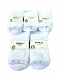 Morrah Термо носки из шерсти норки женские белые 37-41, 1шт