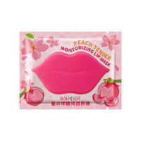 Baursde Гидрогелевые патчи для губ с экстрактом персика Peach Tender Moisturizing Lip Mask, 7,5г