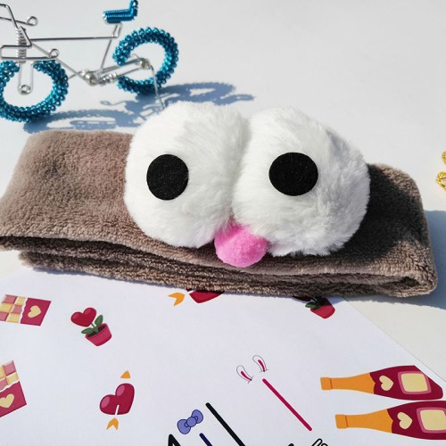 Косметическая повязка на липучке "Глазки"