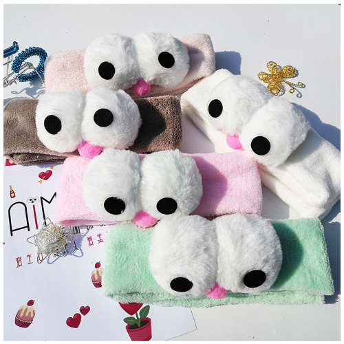 Косметическая повязка на липучке "Глазки"