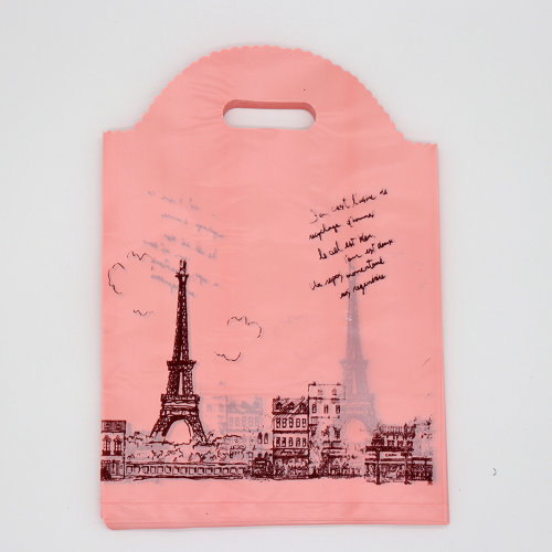 Пакет с вырубленной полукруглой ручкой, 50шт