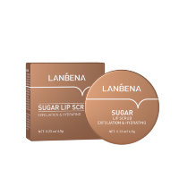 Lanbena Увлажняющий скраб для губ из коричневого сахара Sugar Lip Scrub Exfoliation & Hydrating, 6.5г