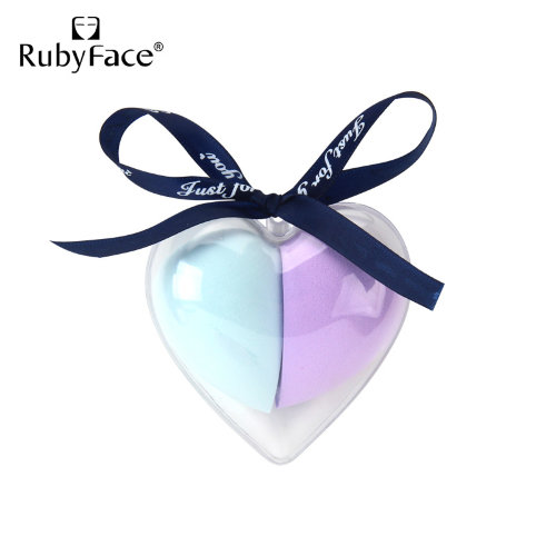Ruby Face Набор спонжей для макияжа, 2шт в наборе 