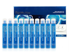FarmStay Восстанавливающие филлеры с коллагеном Collagen Water Full Moist Treatment Hair Filler, 13мл*10шт