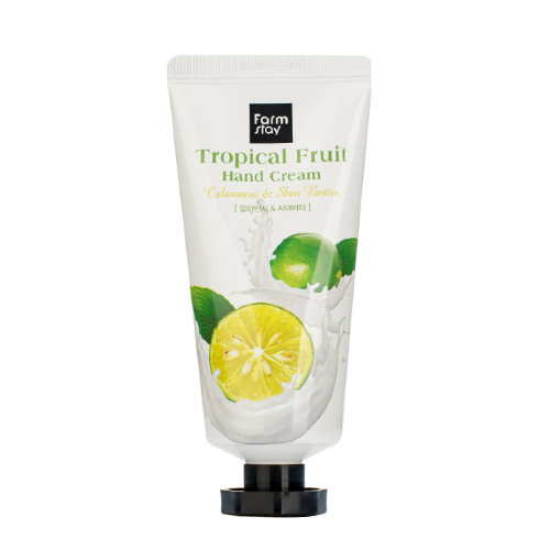 FarmStay Крем для рук с каламанси Tropical Fruit Hand Cream Calamansi & Shea Butter, 50мл
