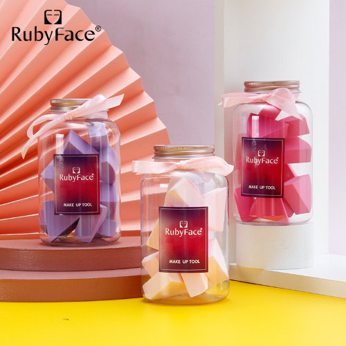 Ruby Face Набор спонжей для макияжа Make Up Tool, 12шт в наборе