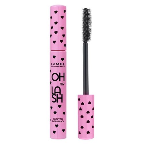 Lamel Тушь для ресниц Oh My Lash Sculpting Extra Black 401, черная, 10мл