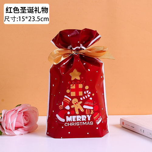 Пакет подарочный "Новый год", 15*23.5см, 50шт