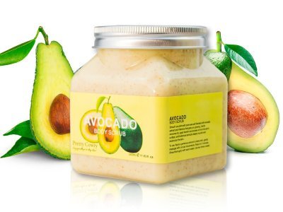 СКРАБ ДЛЯ ТЕЛА С АВОКАДО PRETTY COWRY, 500 МЛ