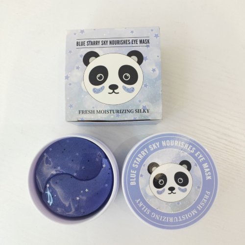 SersanLove Гидрогелевые патчи для кожи вокруг глаз Blue Starry Sky Nourishes Eye Mask, 60шт