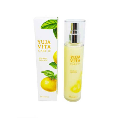 Deoproce Эмульсия для лица с витаминами Yuja Vita Care 10 Sooting Emulsion, 120мл