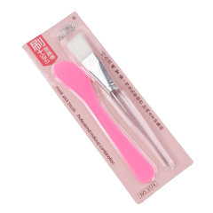 Evazia Набор кистей 2 в 1 для нанесения масок, 1шт