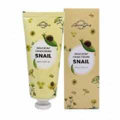 Grace Day Восстанавливающий крем для рук с муцином улитки Hand Cream Snail, 100мл