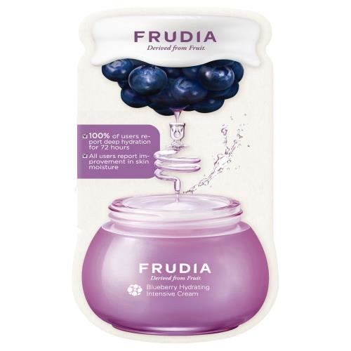 Frudia Интенсивно увлажняющий крем для лица с экстрактом черники Blueberry Hydrating Intensive Cream пробник, 10шт