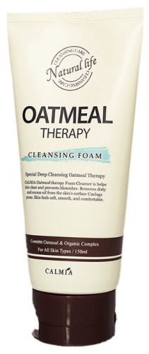 Calmia Овсяная пенка для умывания Oathmeal Therapy Cleansing Foam, 150мл