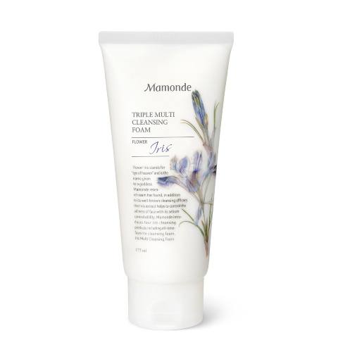 Mamonde Пенка для умывания с экстрактом ириса Triple Multi Cleansing Foam, 175мл