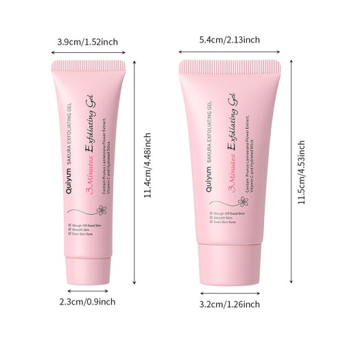 Quiyum Отшелушивающий гель для лица с экстрактом цветов сакуры Sakura Exfoliating Gel, 50г