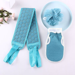 Набор мочалок 3 в 1, морской волны 