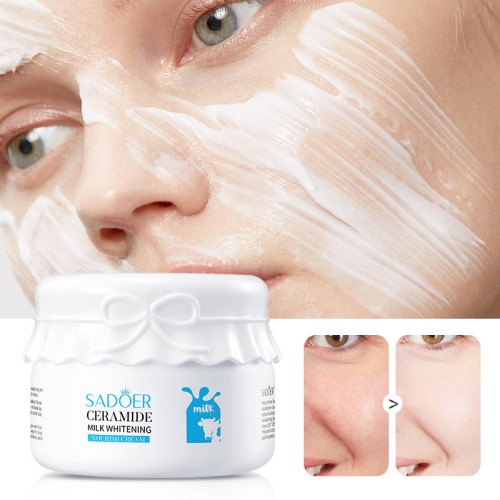 Sadoer Питательный крем с эффектом отбеливания молока Milk Whitening, 120г