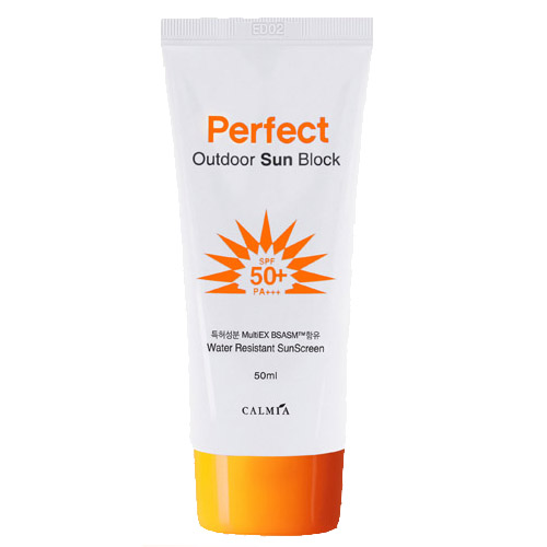 Calmia Солнцезащитный крем Perfect Outdoor Sun Block SPF 50+ PA+++, 50мл