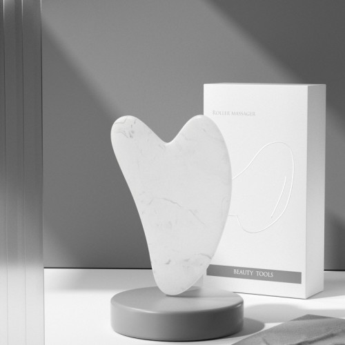 Evazia Набор массажный гуаша и ролик, 1шт