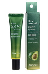 Farm Stay Увлажняющий охлаждающий крем-роллер для кожи вокруг глаз с экстрактом авокадо Real Avocado Nutrition Rolling Eye Serum, 25мл